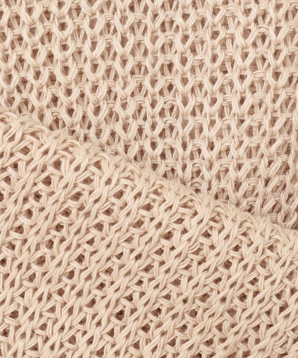 BEIGE， OLIVIER / 半袖ニット 