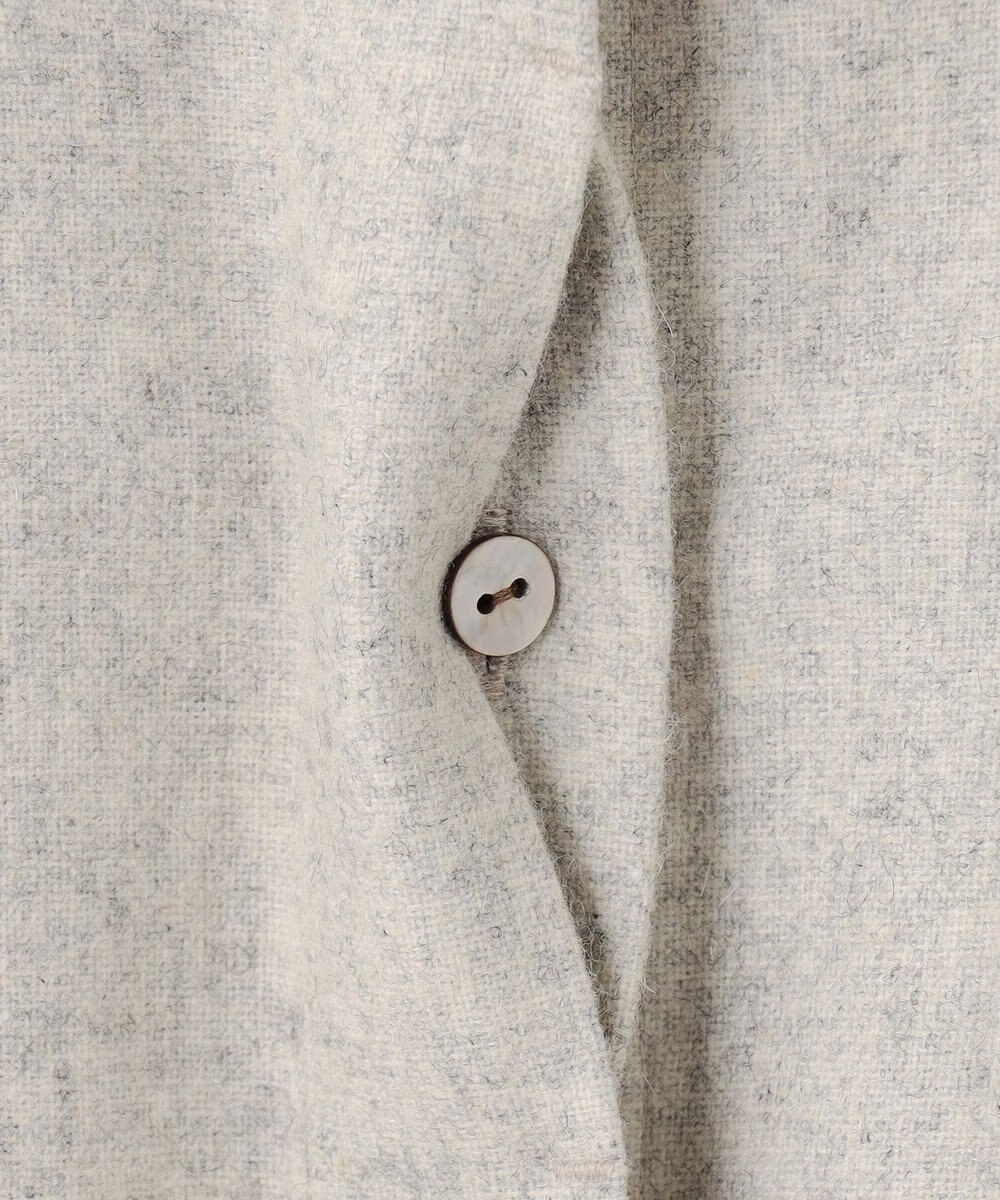 J.PRESS YORK STREET 【WOMEN】バンドカラーブラウス 