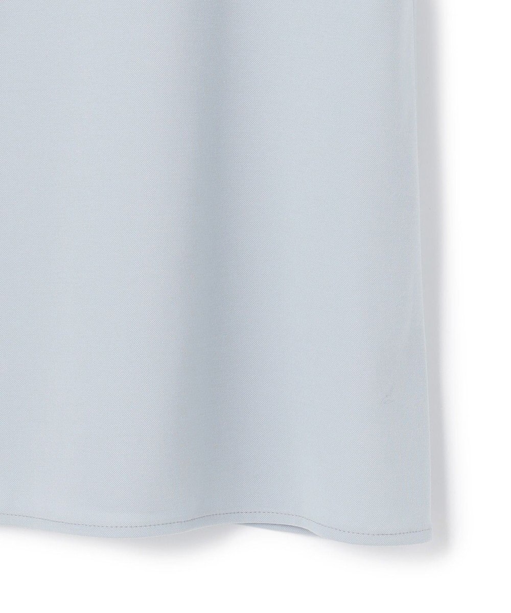 ICB L 【洗える】 コンパクトモクロディ バンドカラーカットソー 