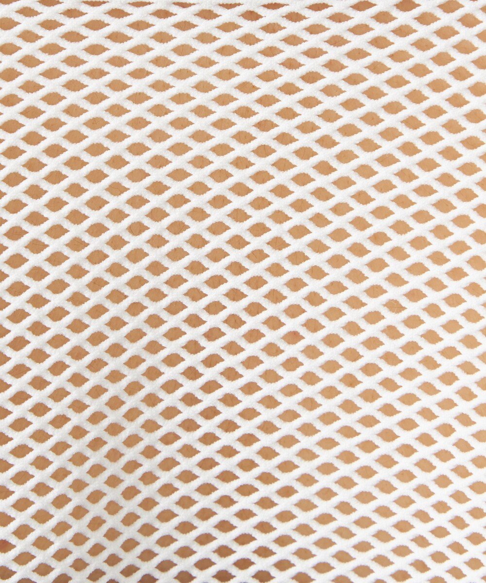 Chacott 【ノーソーイングニット】7分袖メッシュニットTシャツ 