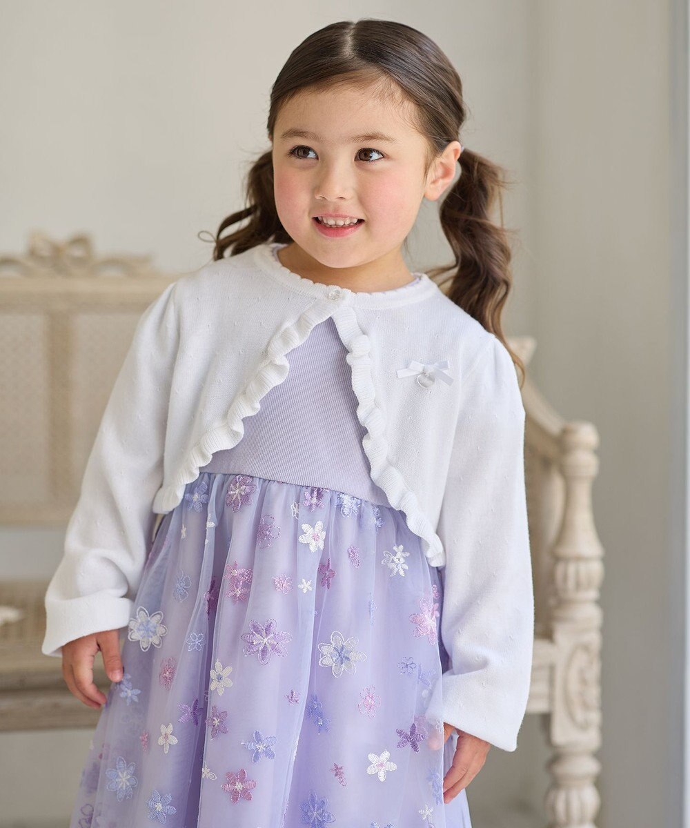 ANY KIDS ニットカーディガン 