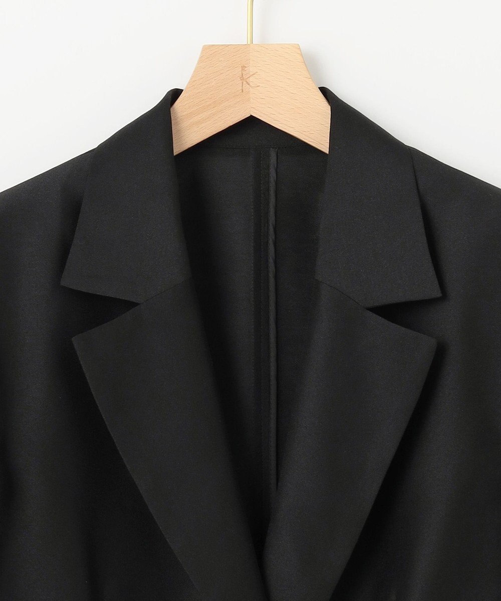 組曲 フリルディテールシアー ジャケット 