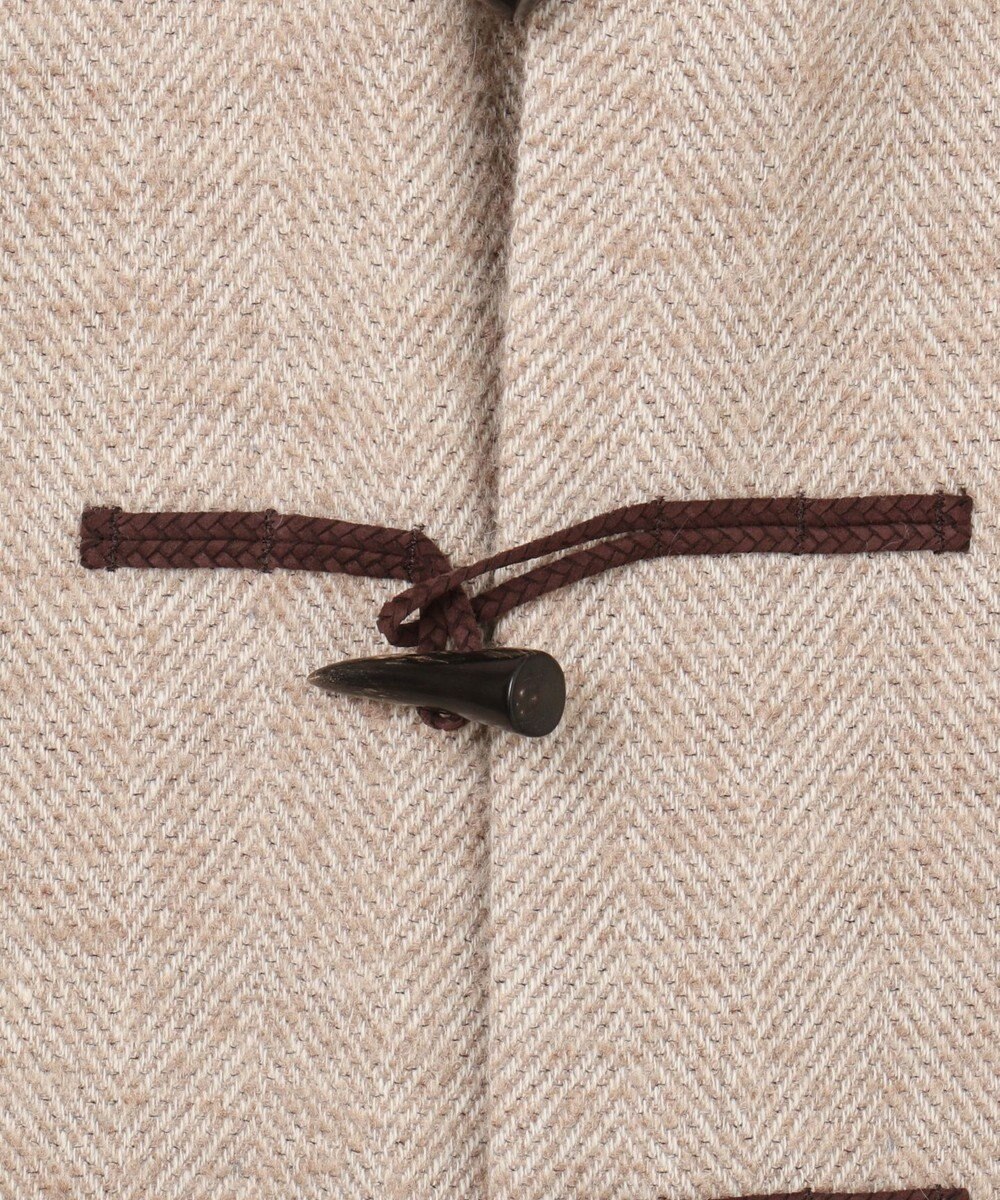 JOSEPH ABBOUD 【尾州産カシミヤブレンド×アルパカ混素材】カシミヤブレンドアルパカヘリンボン ダッフルコート 