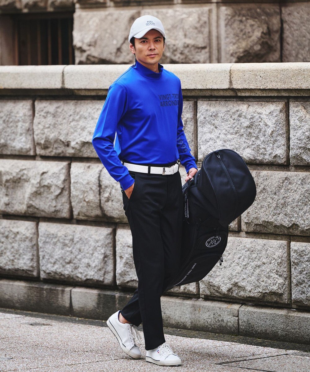 23区GOLF 【MEN】【ストレッチ】ハイパワーストレッチカルゼパンツ 