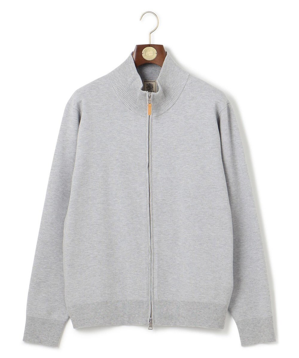 J.PRESS MEN 【FLEX YARN】フルジップカーディガン 