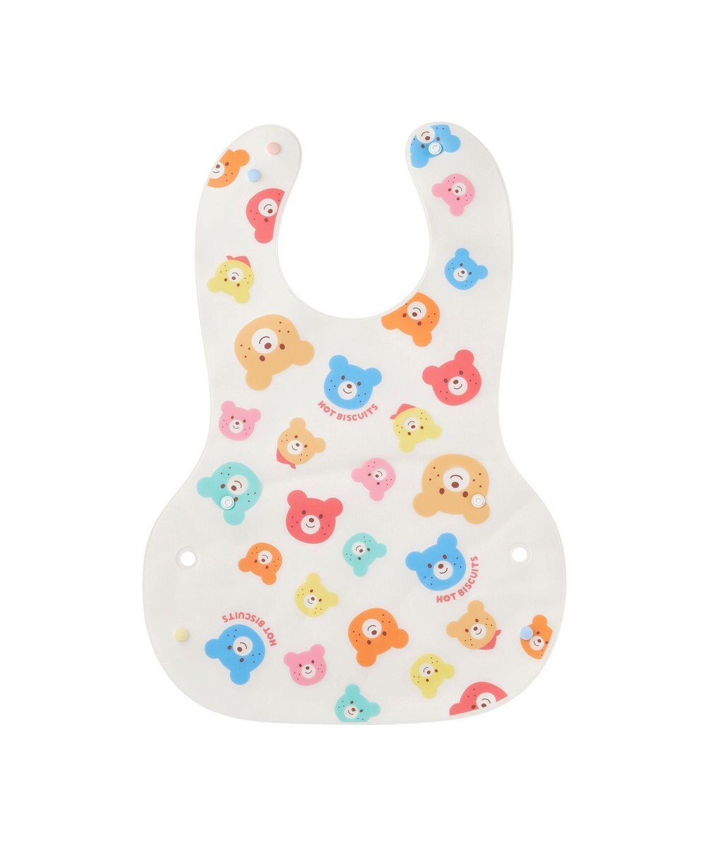 MIKI HOUSE HOT BISCUITS 総柄 お食事スタイ 