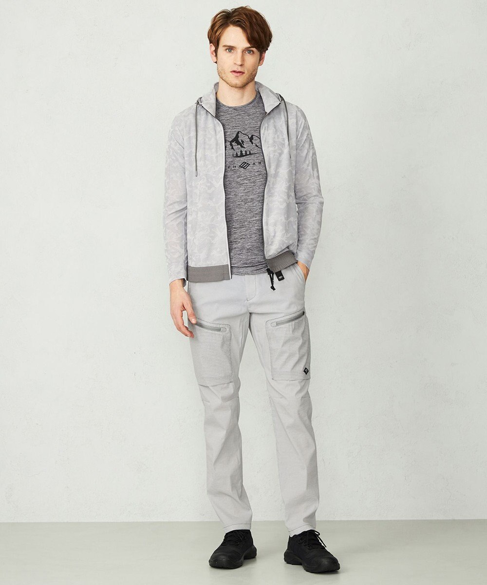 JOSEPH ABBOUD MOUNTAIN 【UNISEX】クールスキンガードカモ パーカー 