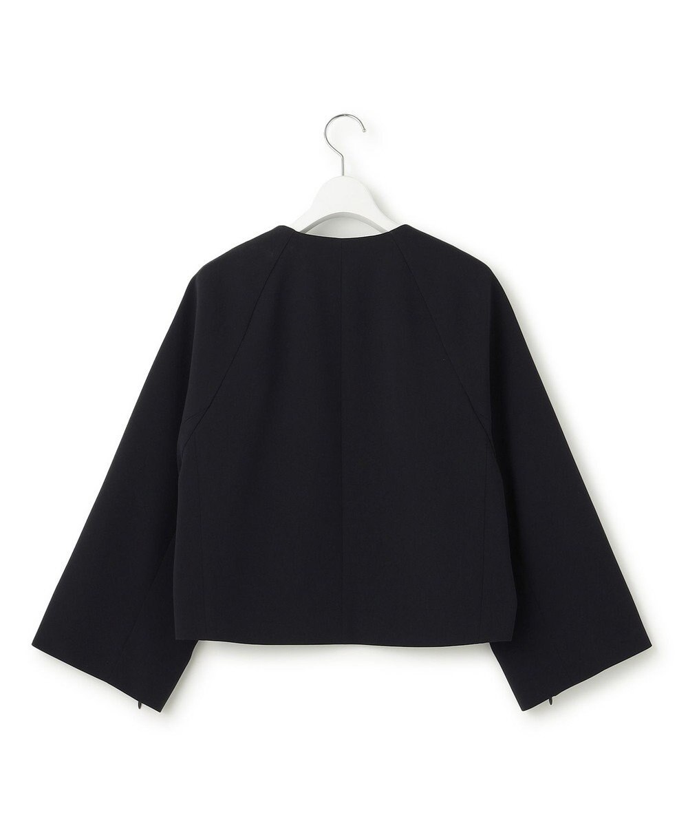 23区 L 【VERYコラボ 】トリアセ ダブルジョーゼット ノーカラージャケット 