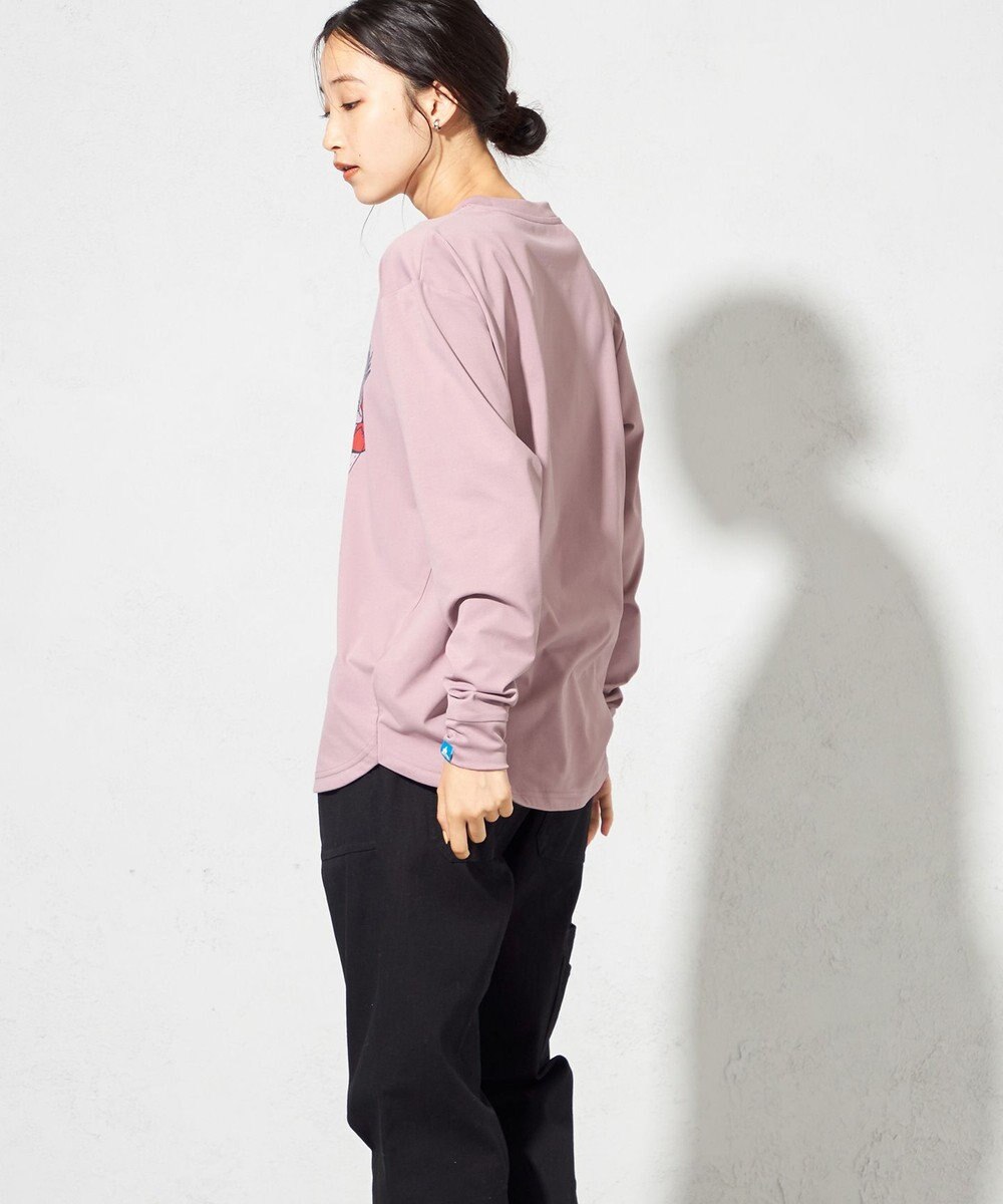 SHARE PARK LADIES 【LADIES】吸水速乾 フロントプリントTシャツ 