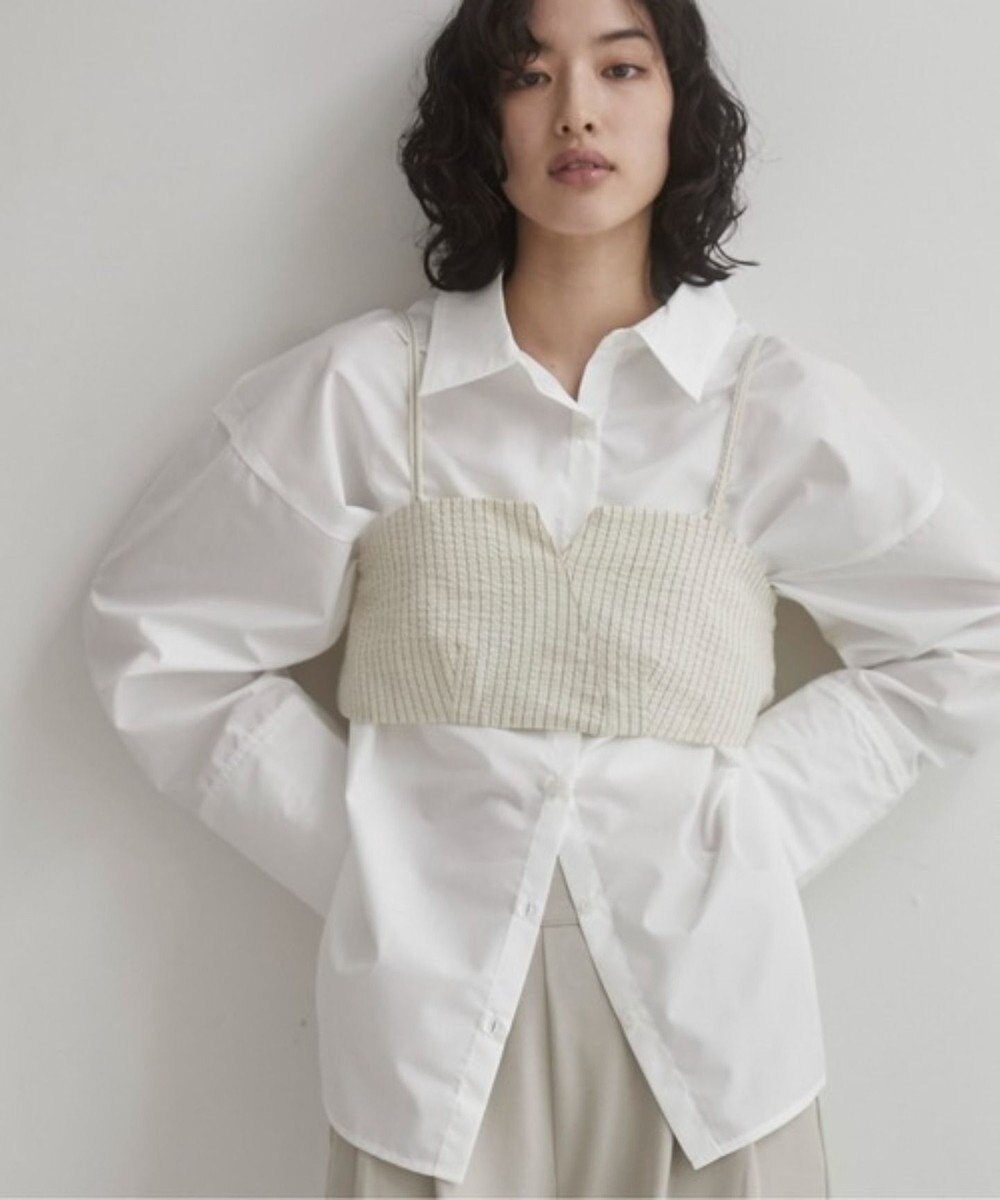 WEGO 【ANGIE VINTAGE】ビスチェセットシャツ 