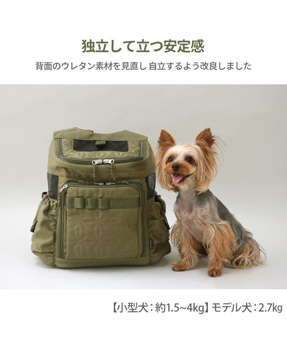 PET PARADISE ペットパラダイス  ハグ&リュック 《キルト ギャザー》S  超小型犬 約1.5~4kg 