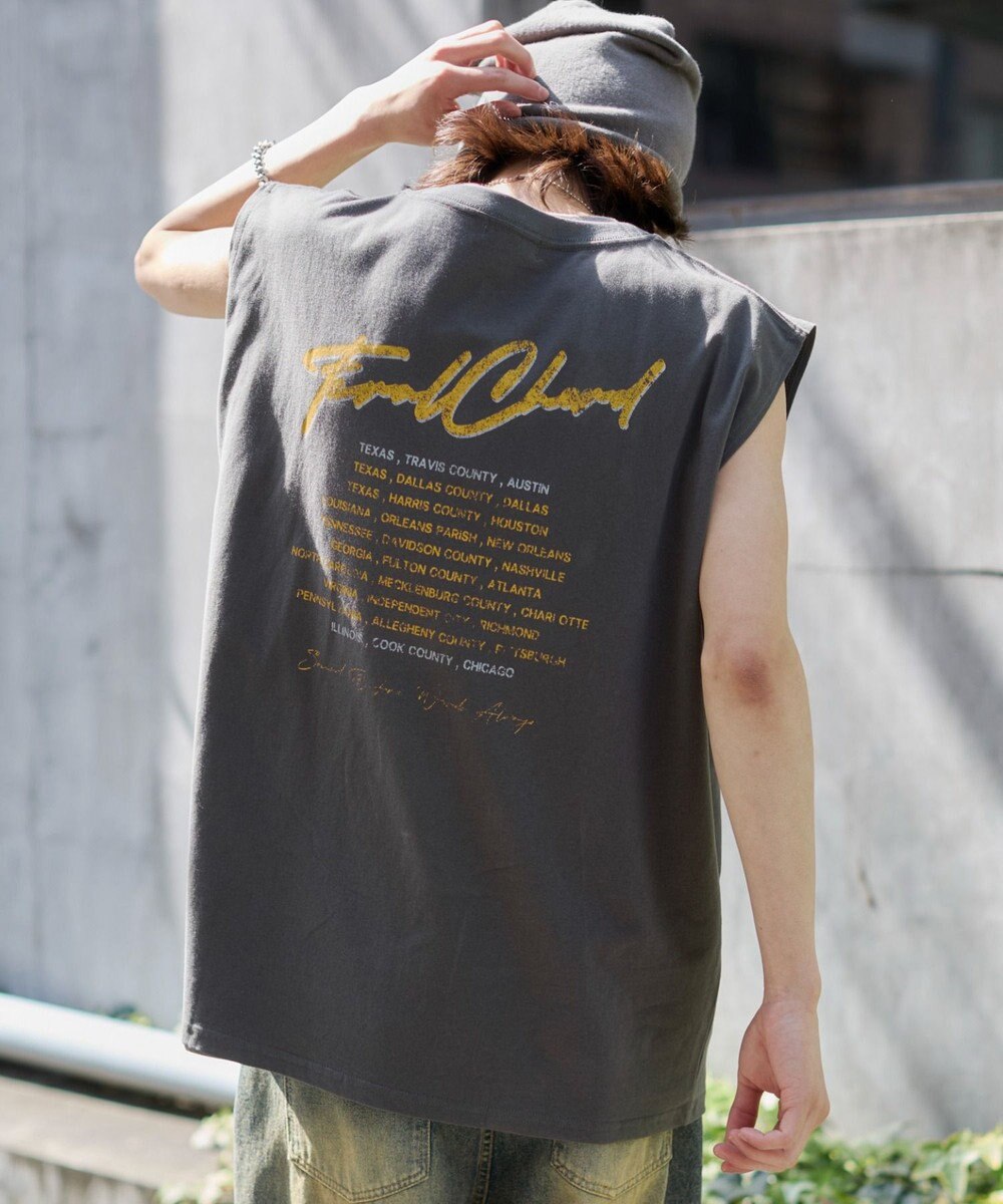 WEGO 【ユニセックス着用ITEM/MLサイズ展開】グラフィックBIGノースリーブ 