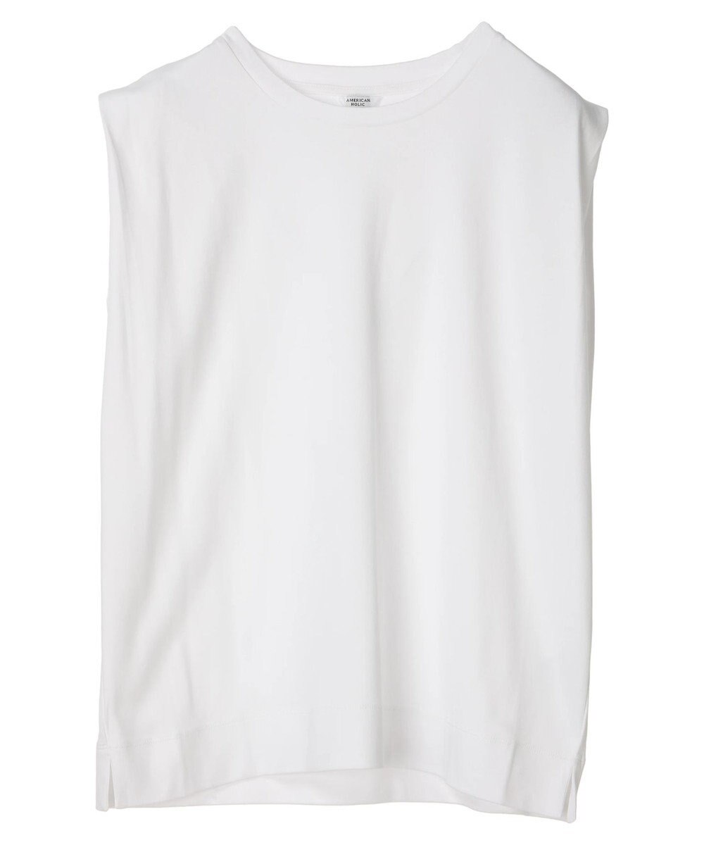 AMERICAN HOLIC ショルダータックノースリーブプルオーバー 
