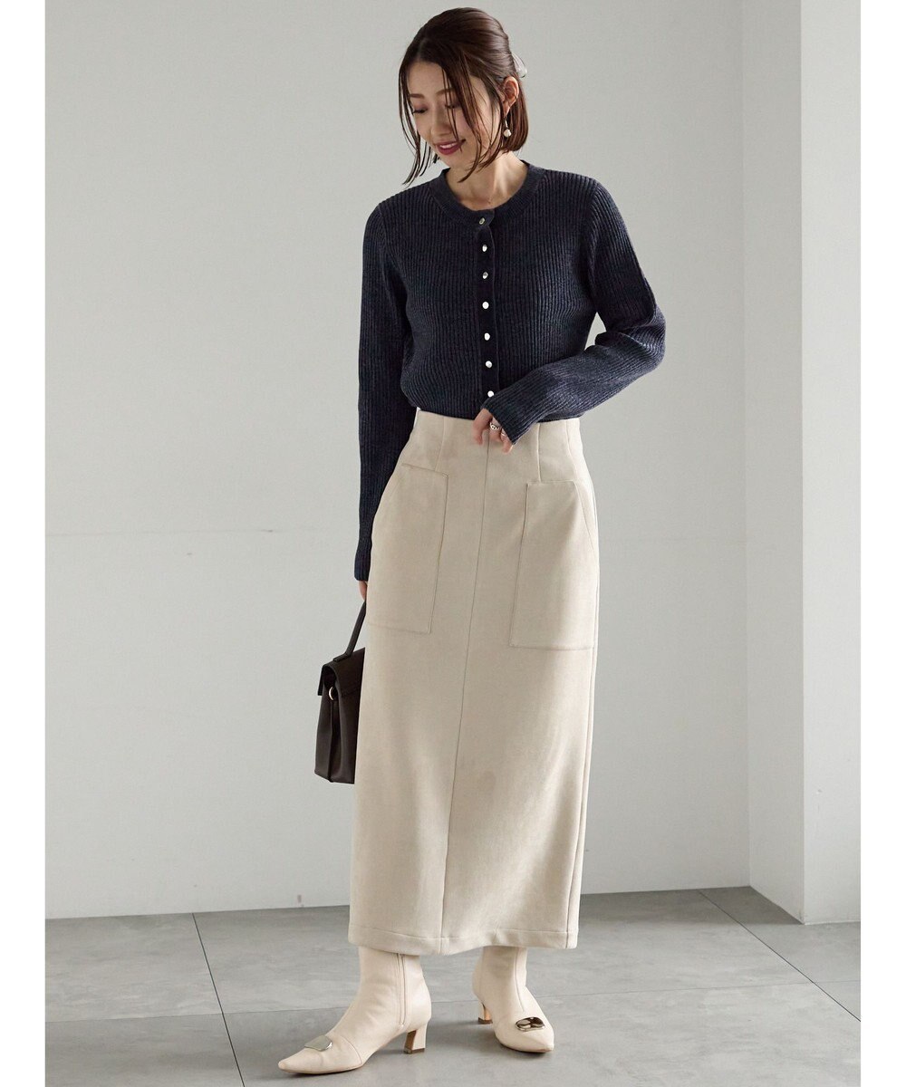 Te chichi スウェードタイトスカート 