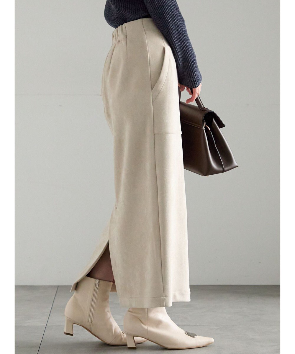 Te chichi スウェードタイトスカート 