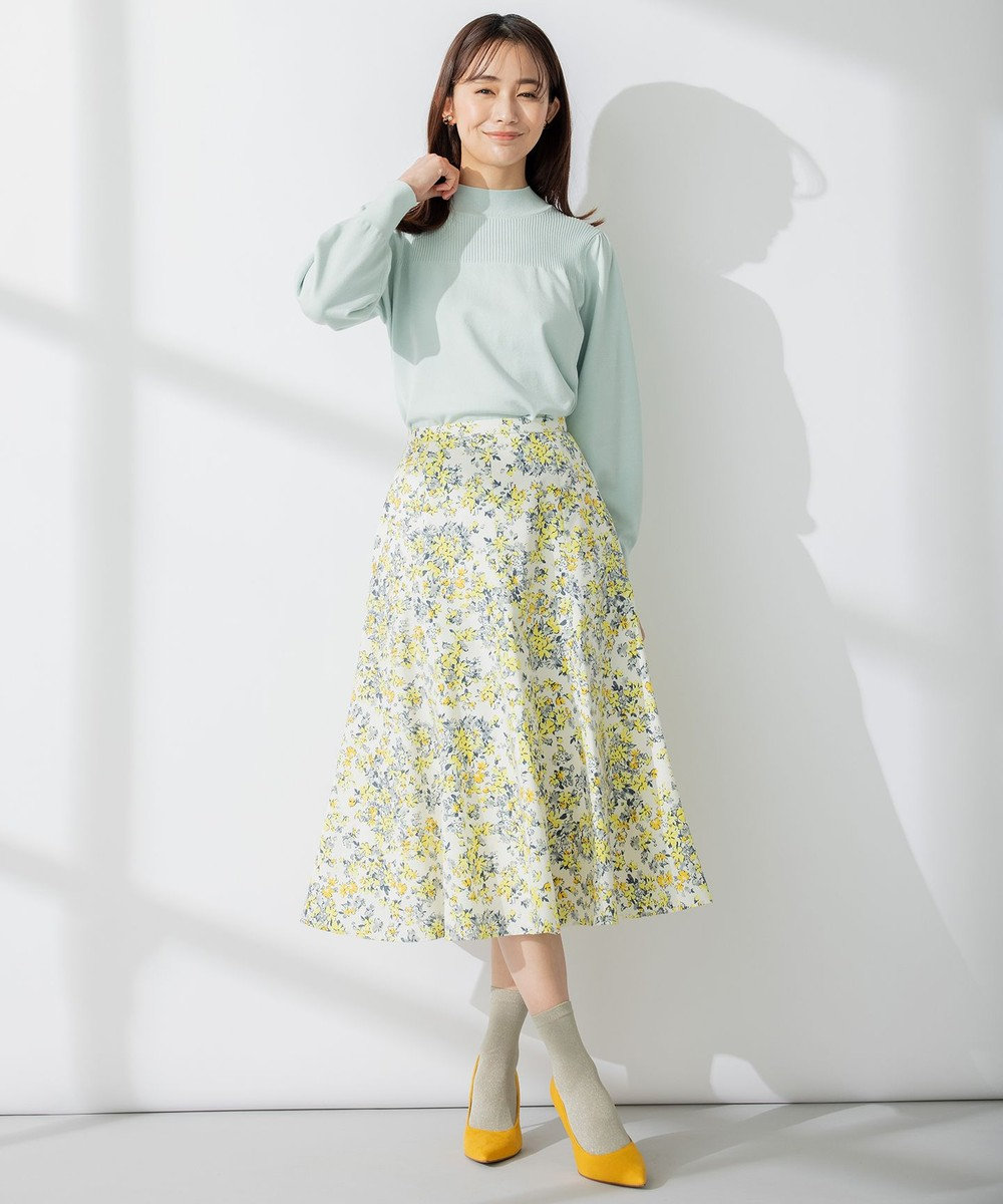 組曲 【洗える】Elenaパフスリーブ ニット 