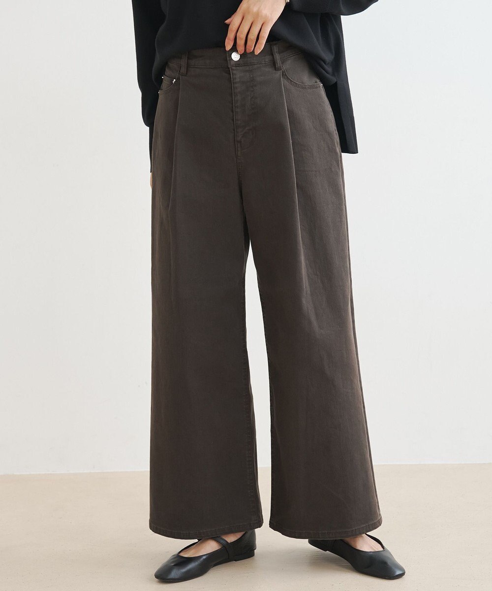 UNFILO L 【一部店舗限定】UNFILO DENIM タックワイド 