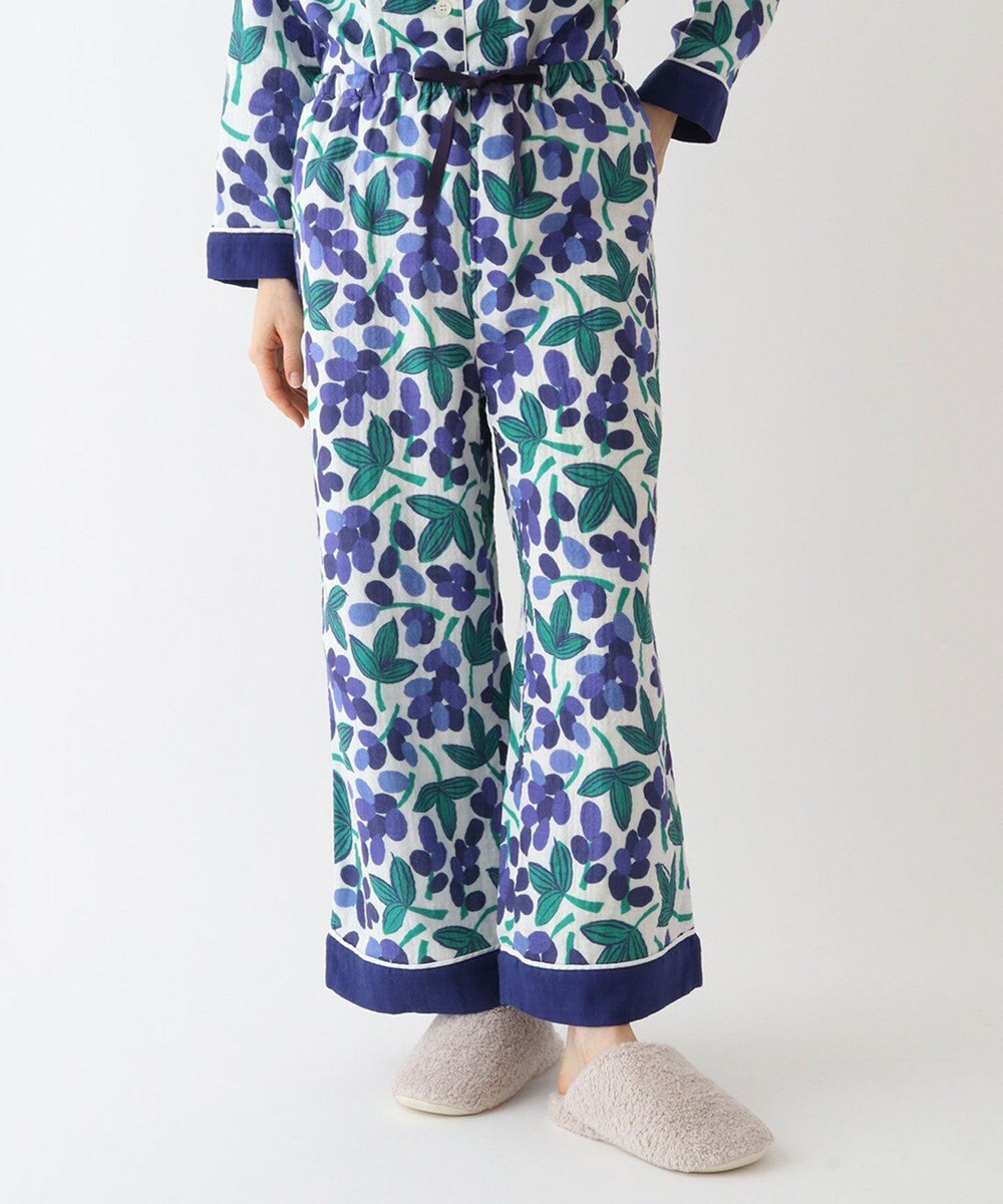 UCHINO マシュマロガーゼ グレープレディスパジャマOA 