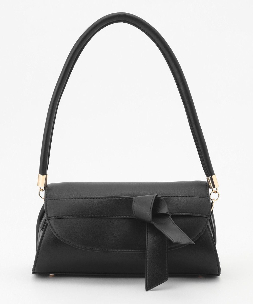 LA BAGAGERIE 【maison vert】 【軽量2WAY】ワイドリボンフラップバッグ 