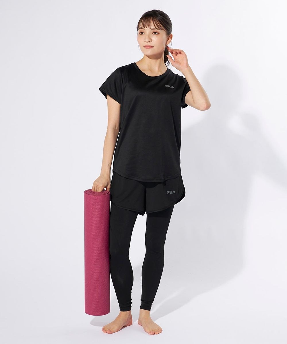 OP／FILA 【FILA】コンプレッションウェア上下２点セット 