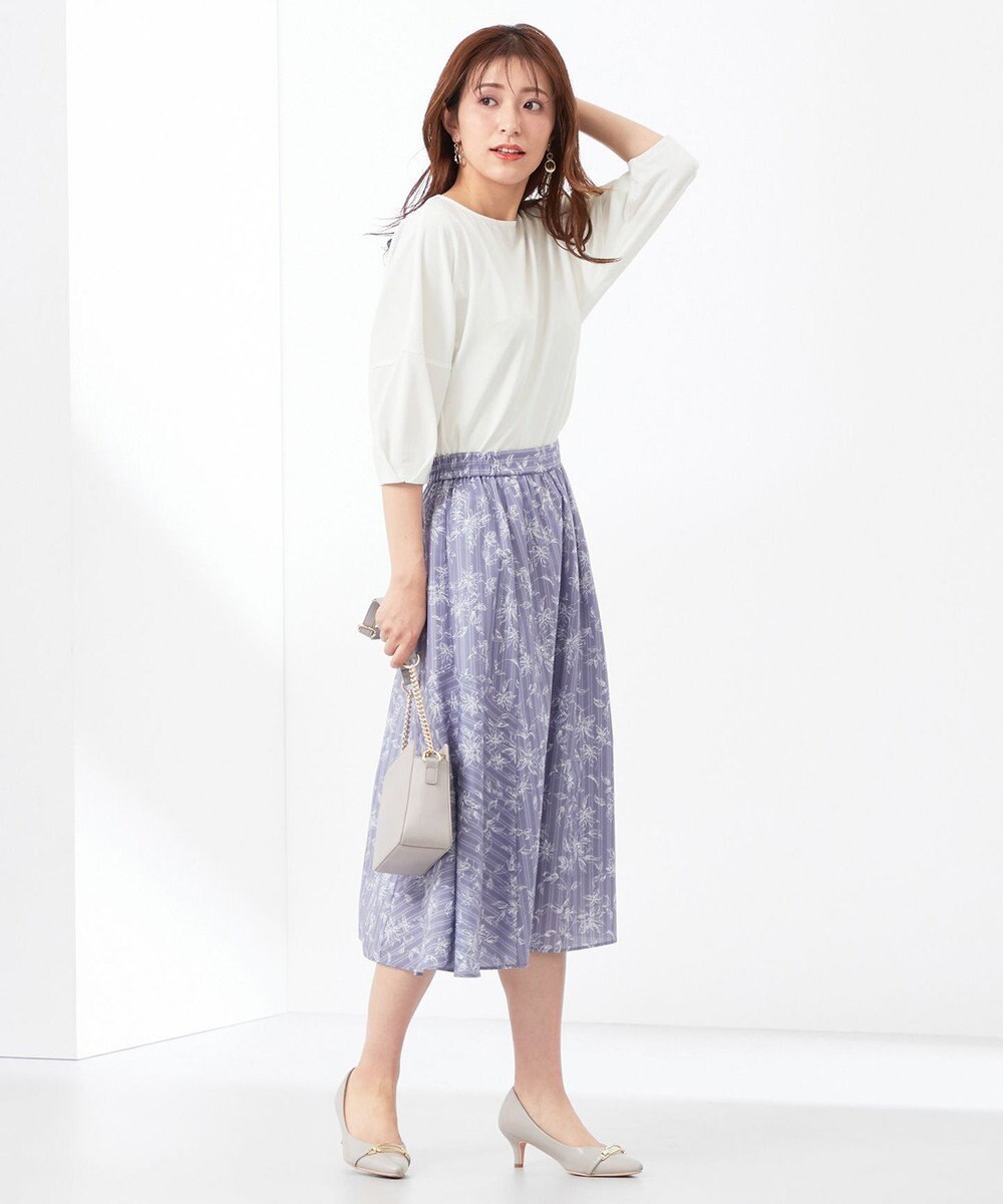 ANY SIS 【接触冷感・UVカット】サカリバドルマンスリーブ プルオーバー 