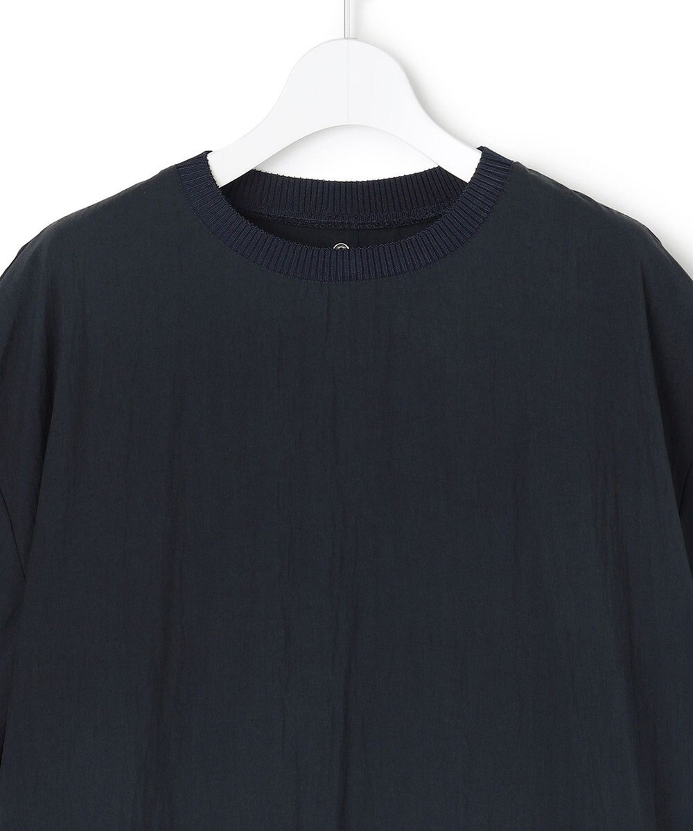 J.PRESS YORK STREET 【WOMEN】リヨセルコットン ニットコンビ ワンピース 