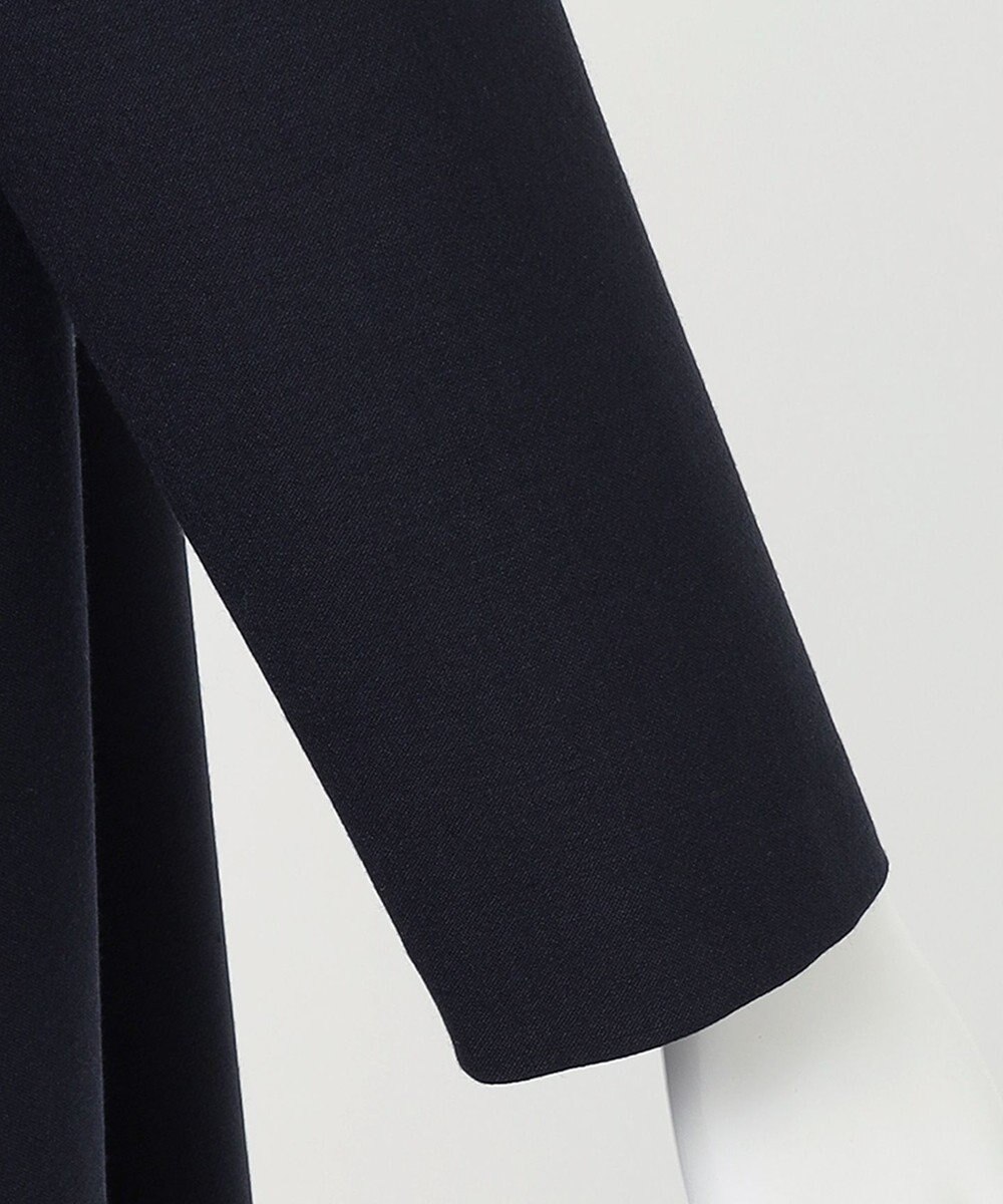 23区 【R(アール)】ウールダブルクロス ビジューカラーワンピース 