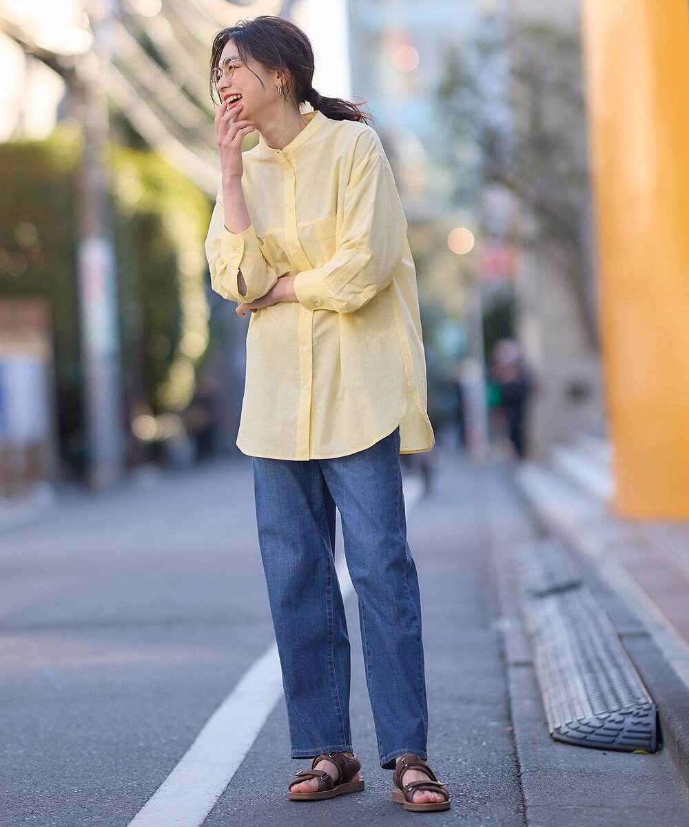 ANY コットンリネンシャツ 