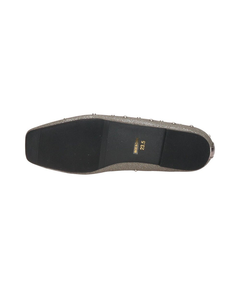 Bridget Birkin 【Bridget Birkin】ドットビジューグリッターフラットシューズ 