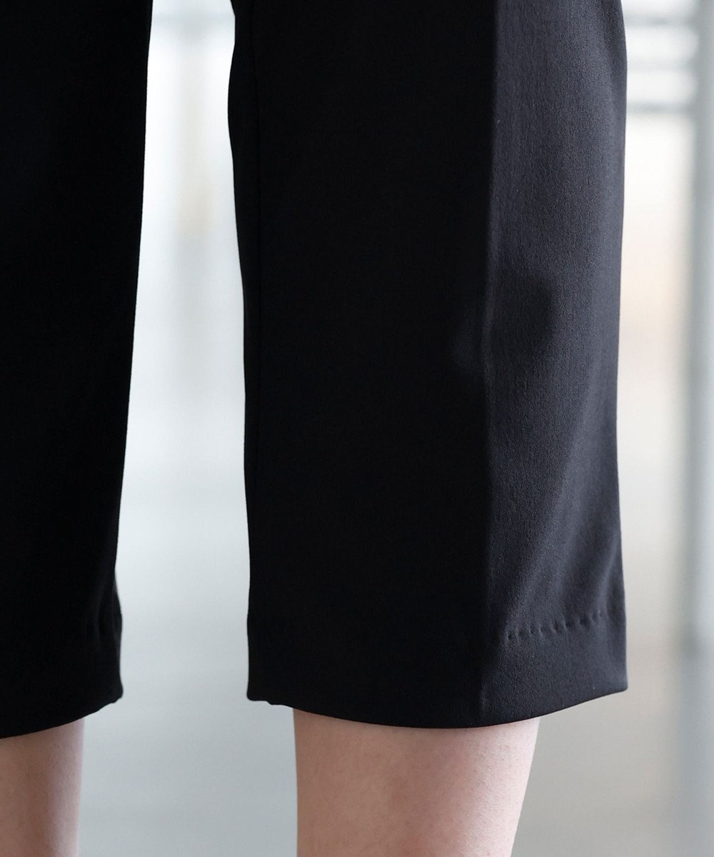 Tiaclasse 【小倉優子さん着用・日本製・洗える】サーラドライ・テーパードパンツ 