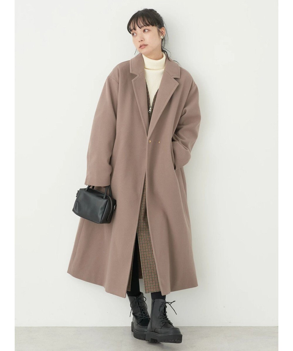 earth music&ecology チェスターコート（無地） 