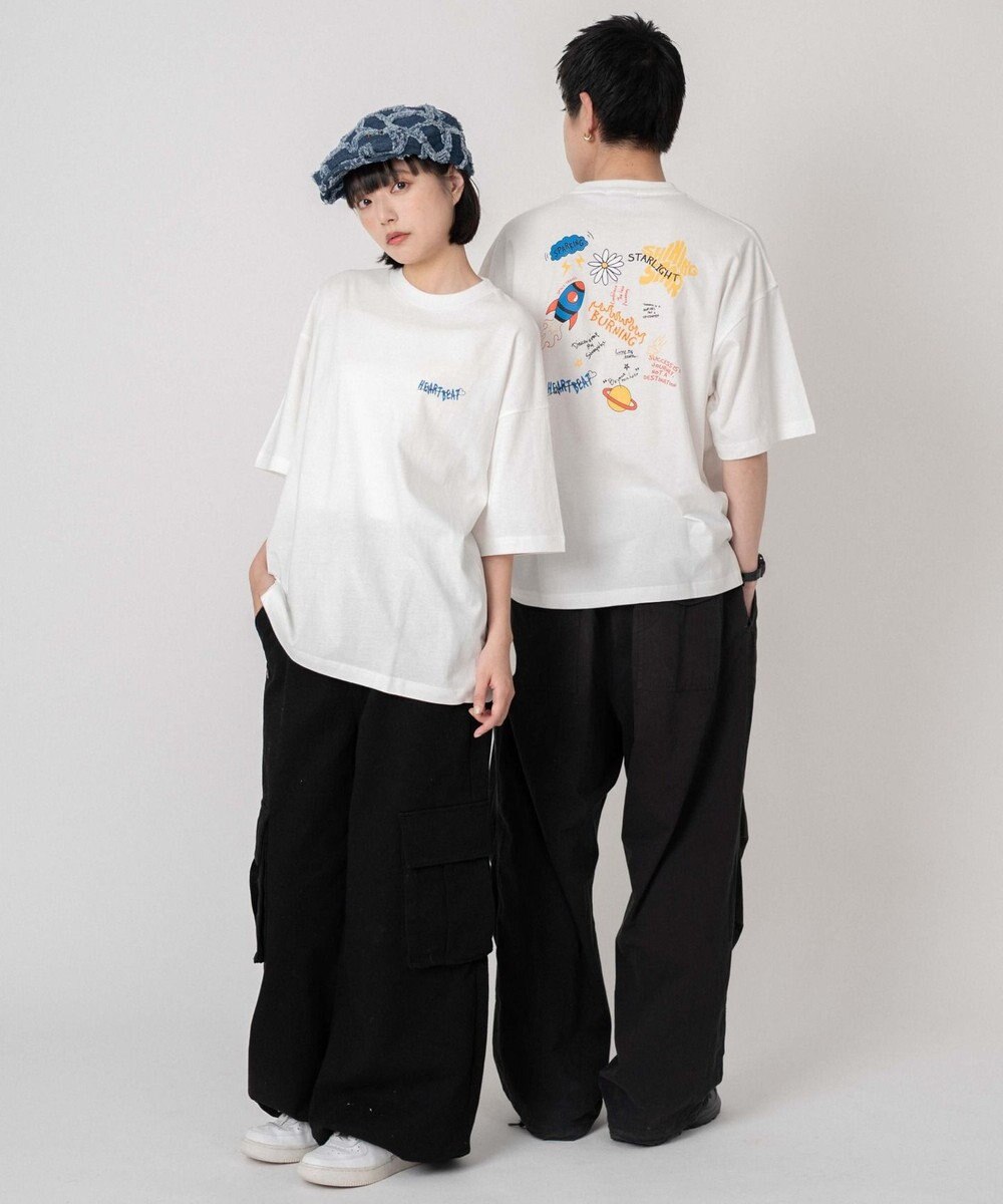 WEGO 【ユニセックス着用ITEM/SMLXLサイズ展開】アソートグラフィックT（SS） 