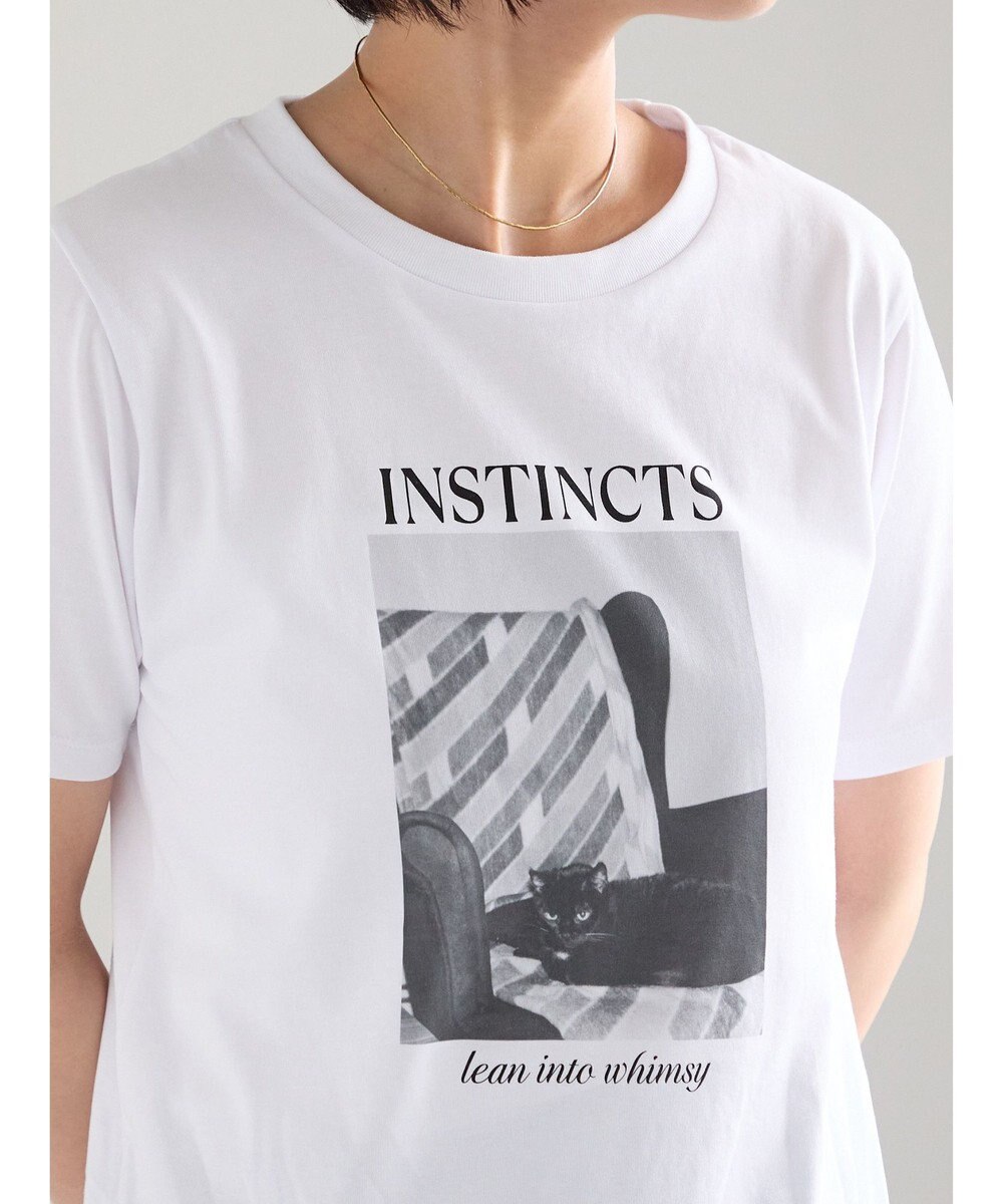 Te chichi アソートネコフォトスタンダードTシャツ 