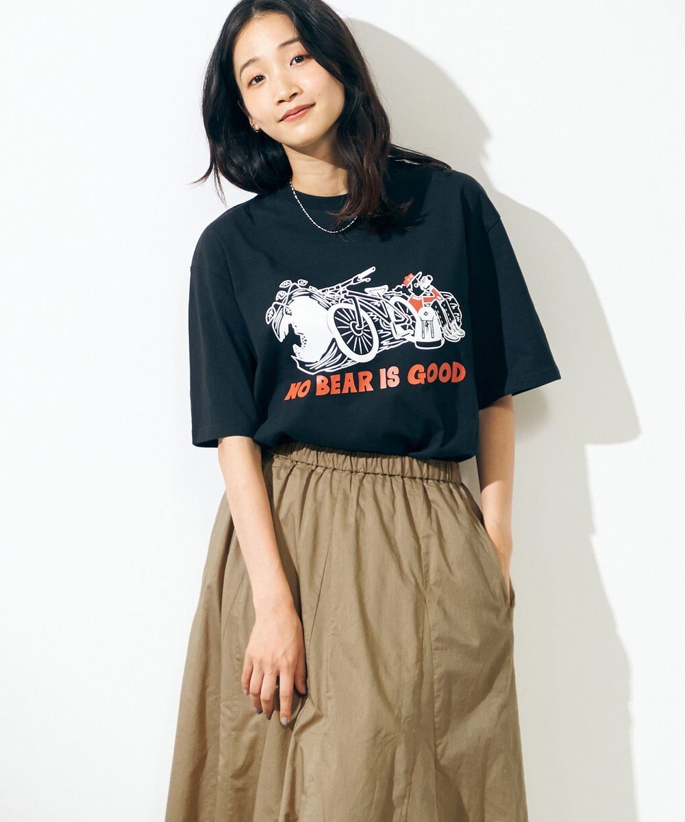 SHARE PARK MENS 【UNISEX】UVカット アートコラボTシャツ〈BEAR〉 