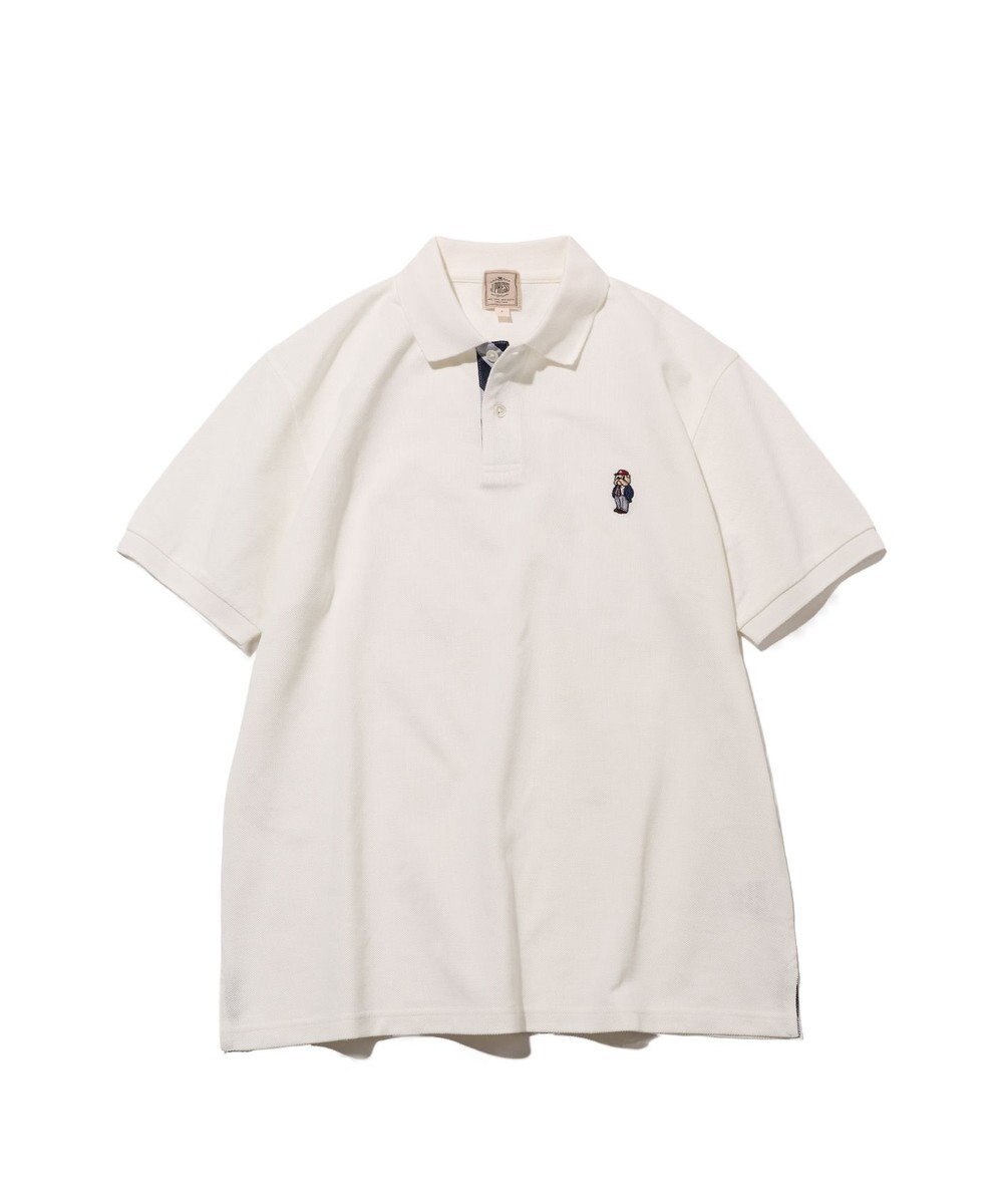 J.PRESS MEN 新デザイン【BULLDOG BOY / 8色展開】カノコレジメン ポロシャツ 