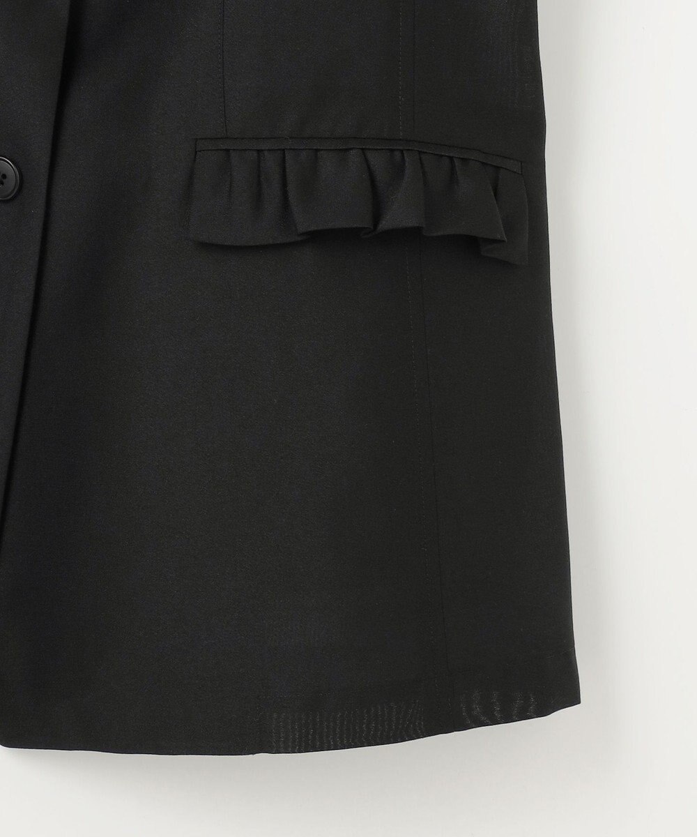 組曲 フリルディテールシアー ジャケット 