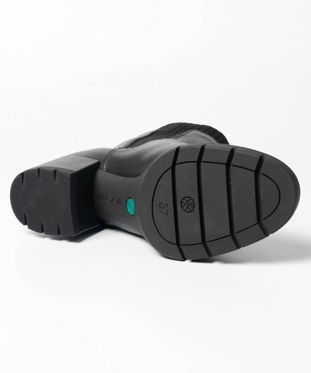 BONTRE 【UNISA/ウニサ】サイドリブニットショートブーツ 