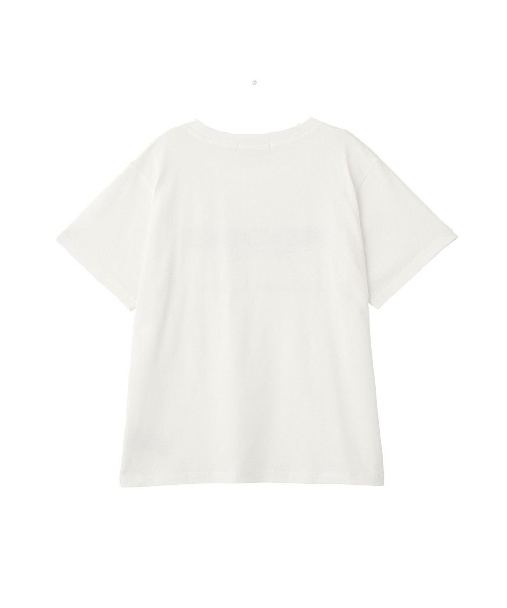 AMERICAN HOLIC SILVERプリント半袖Tシャツ 