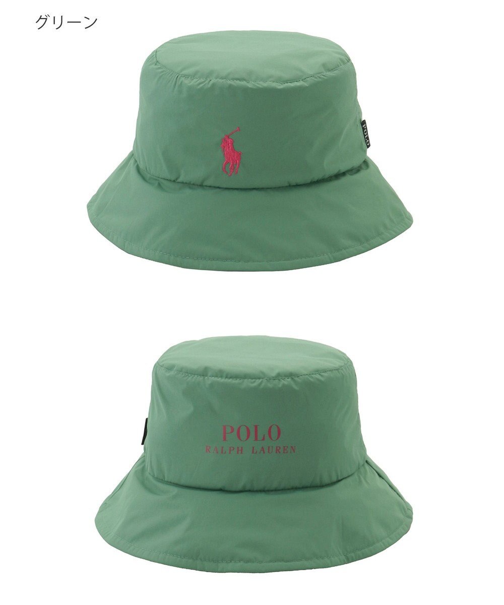 MOONBAT POLO RALPH LAUREN レインハット POLO PONY 撥水 ポケッタブル 
