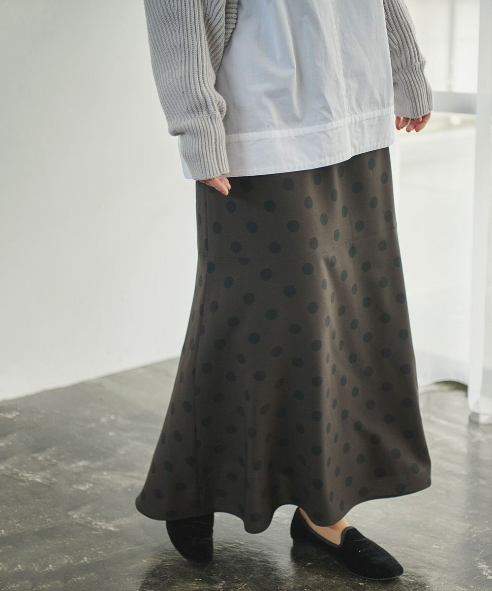 洗える 大人可愛い クラシカルドットプリントスカート Newans ファッション通販 公式通販 オンワード クローゼット 洗える 大人可愛い クラシカルドットプリントスカート Newans ファッション通販 公式通販 オンワード クローゼット