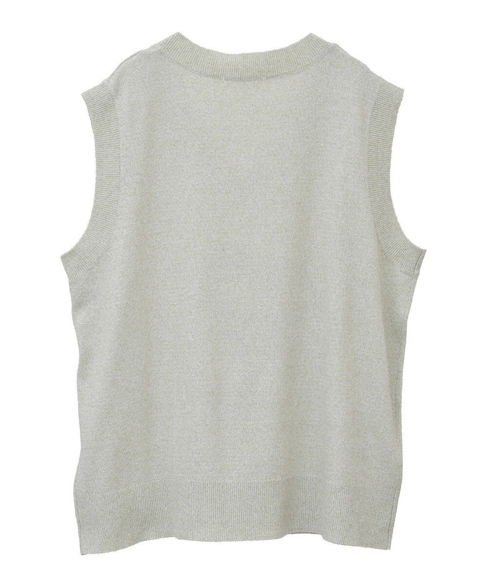 Green Parks ＴＯＹ　ＳＴＯＲＹ　／　刺繍Ｖネックニットベスト 