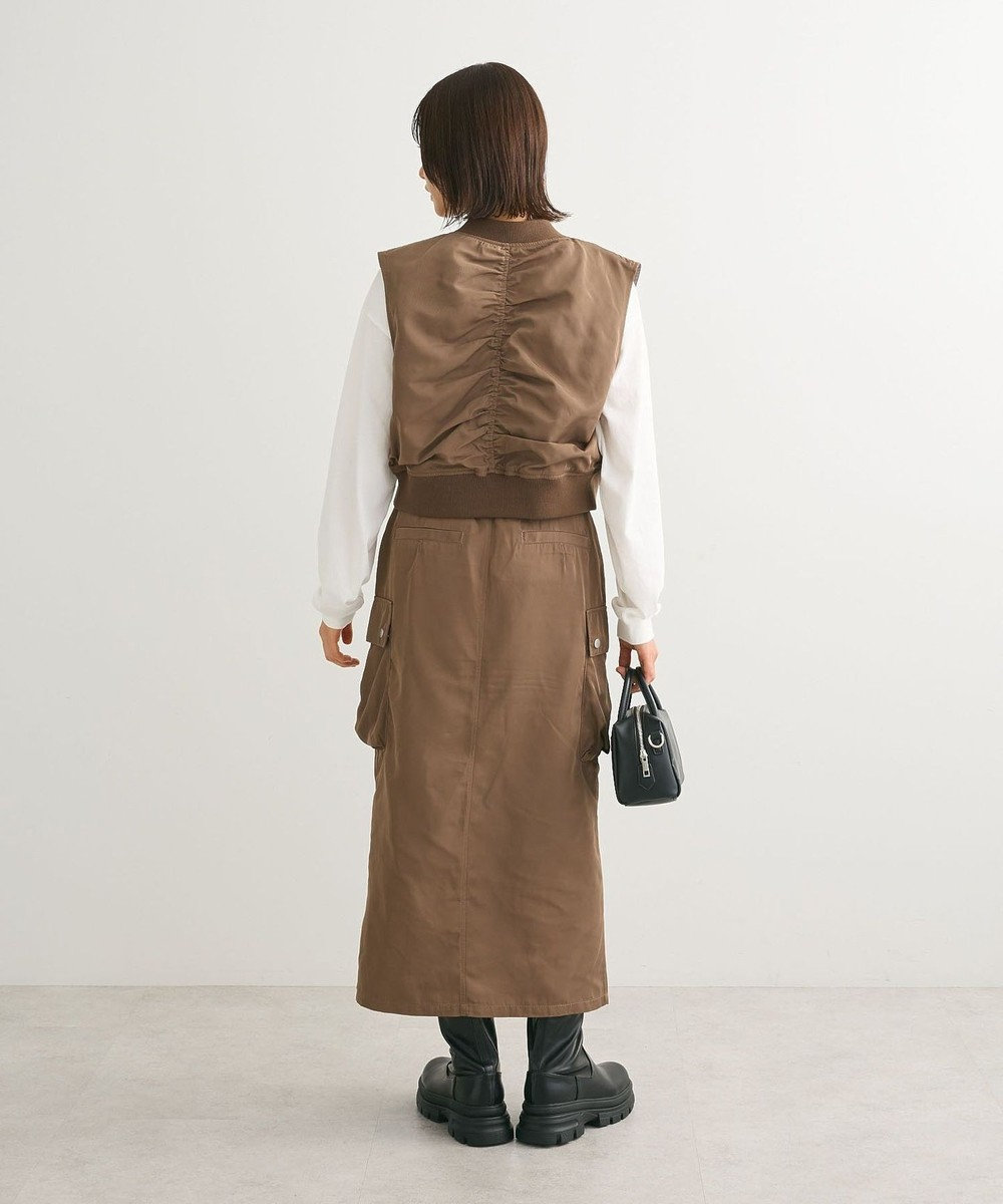 Green Parks ・ＳＵＧＡＲ　ＳＰＯＯＮ　ミリタリーＩラインスカート 