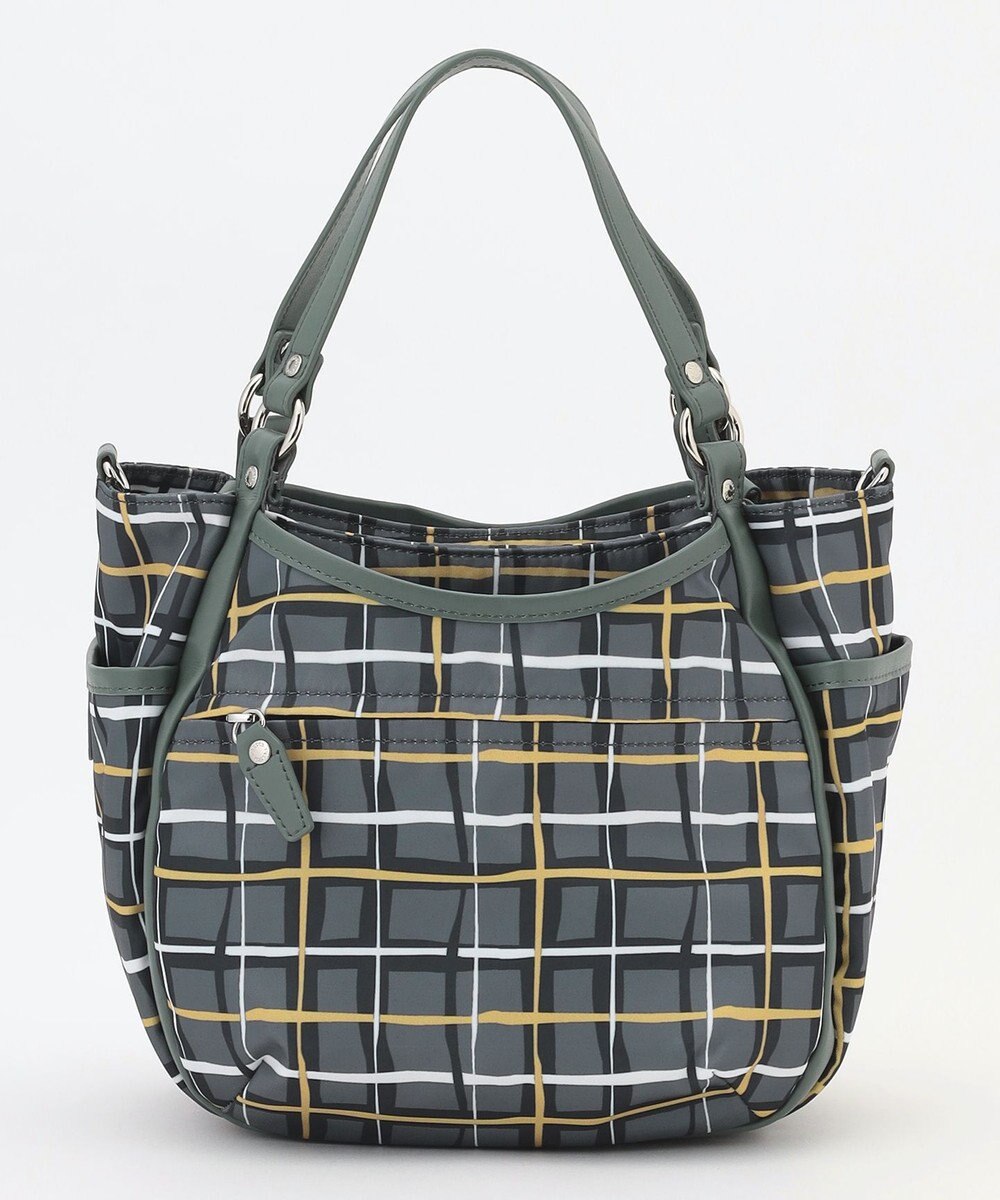 Y'SACCS ドローイングチェック2WAYミニトート 