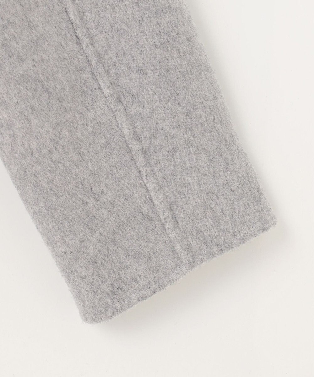 J.PRESS LADIES ウールナイロンリバー フード付き コート 