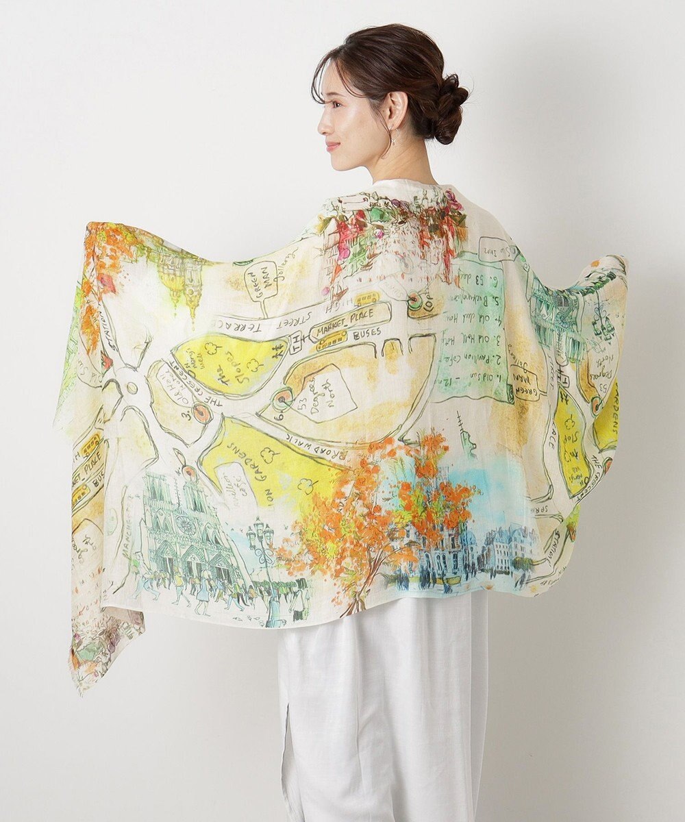 MOONBAT ハナト (Hanato) シルクコットンストール タウンマップ 