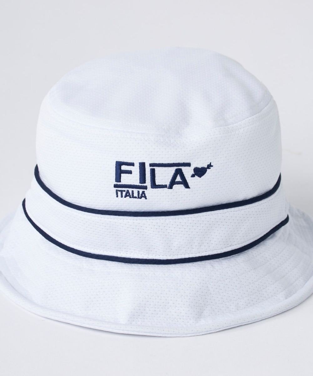 FILA GOLF／marie claire 【FILA GOLF】保冷剤ポケット付きハット 