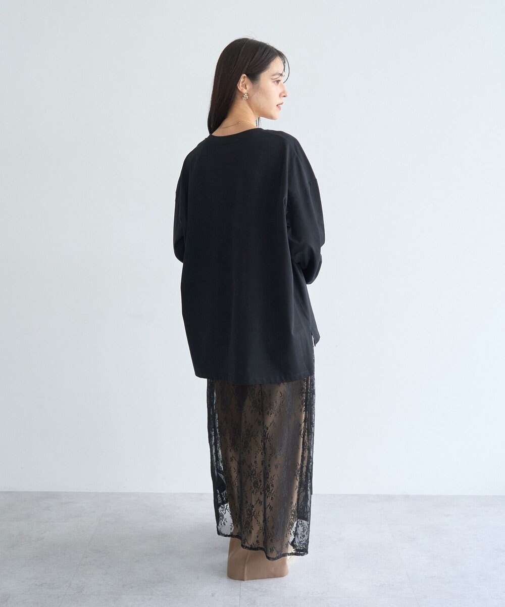 YECCA VECCA コットンルーズプルオーバー 