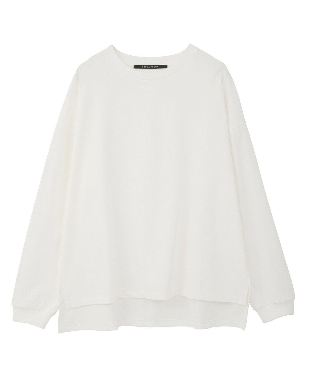 YECCA VECCA コットンルーズプルオーバー 