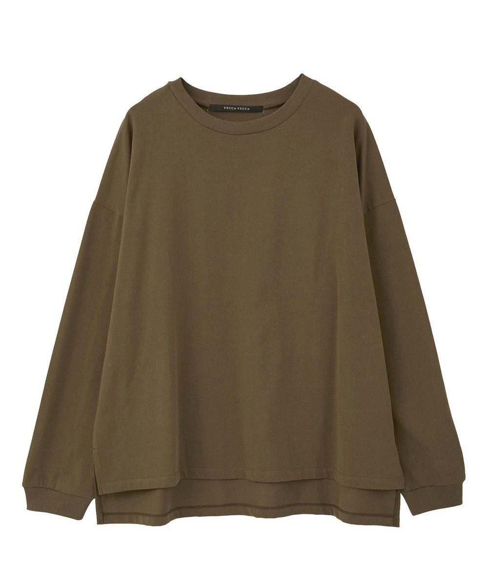 YECCA VECCA コットンルーズプルオーバー 