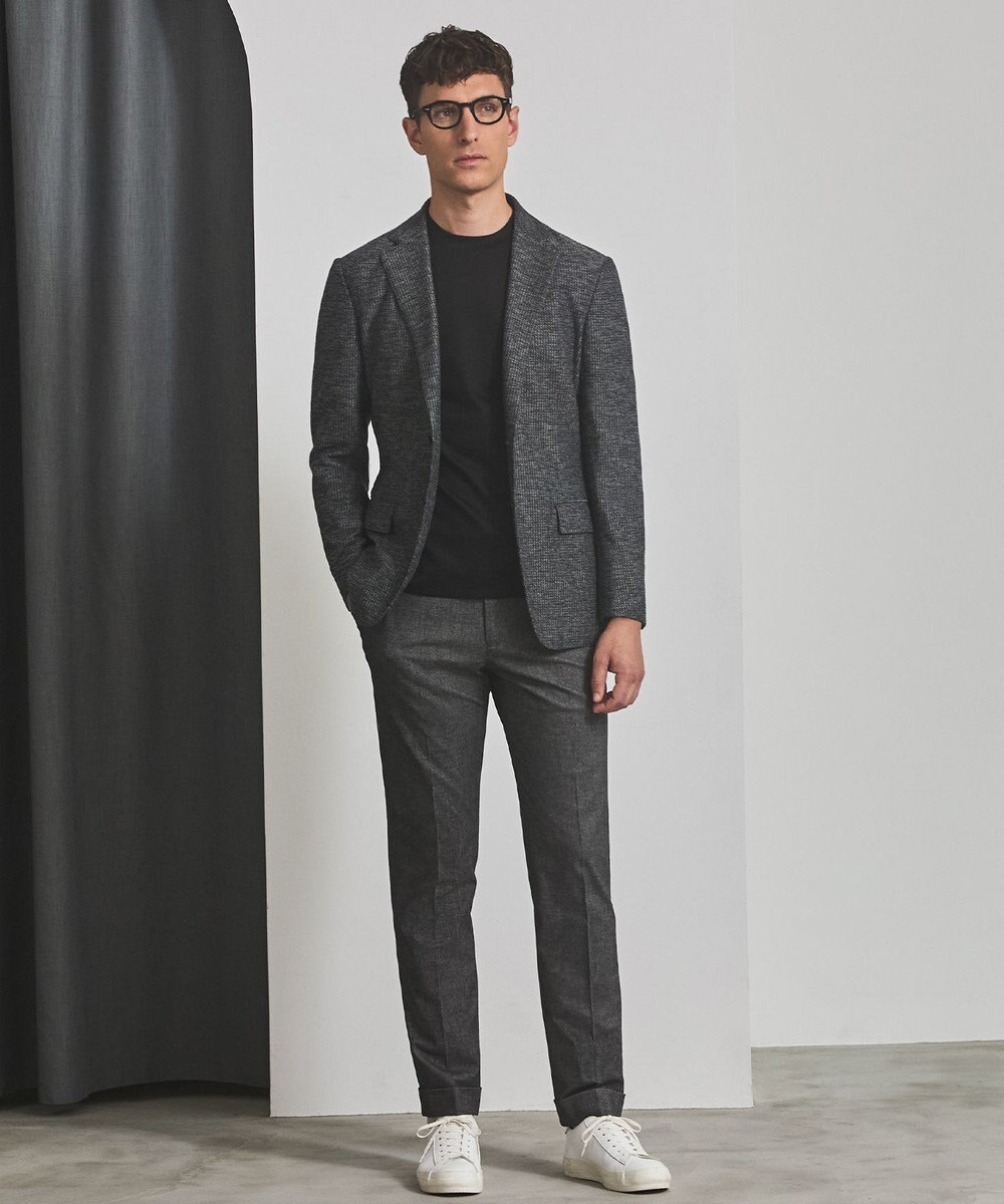 GOTAIRIKU カーディガンジャケット秋冬版【洗える/シワになりにくい/ストレッチ】リンクス BIZ ジャケット 